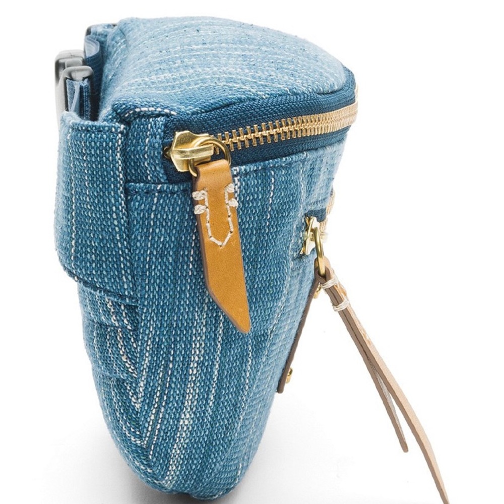 Frye Denim ZIP Belt - Picture 3 of 5